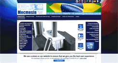 Desktop Screenshot of mecmesin.com.br